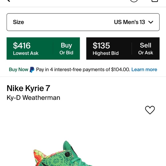 Nike Kyrie 7 Weatherman size 13 - Picture 10 of 10